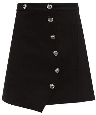 Anson A Line Mini Skirt - Womens - Black