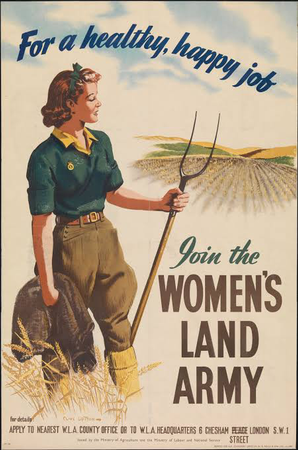 women’s land army poster