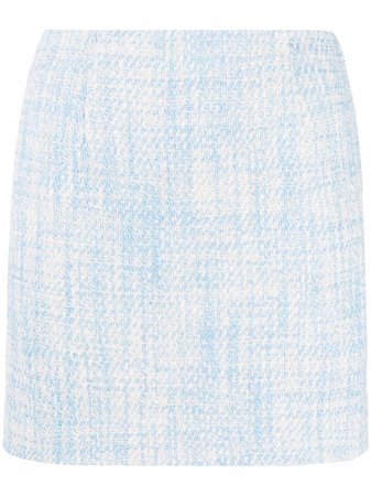 TWINSET A-line Mini Tweed Skirt - Farfetch