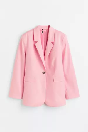 Single-breasted Jacket - Light pink - Ladies | H&M US