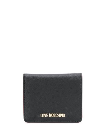Love Moschino Logo Plaque Coin Purse - Farfetch