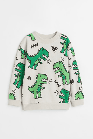 H&M dinosaur sweatshirt