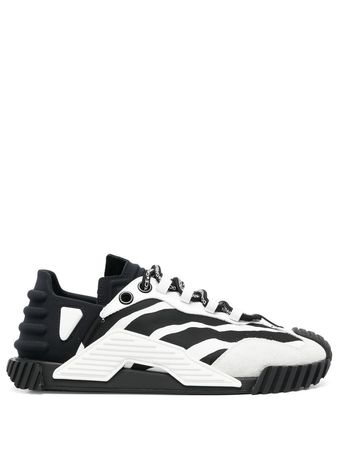 Dolce & Gabbana Panelled lace-up Sneakers - Farfetch