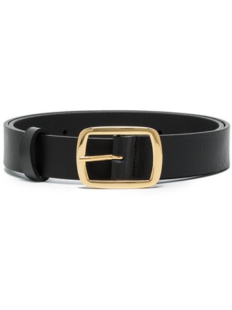 Black & Brown Avery Leather Belt - Farfetch