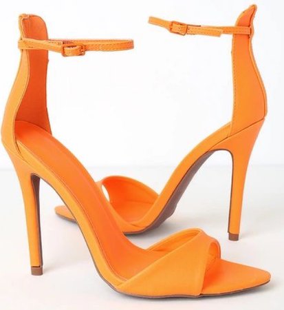 Tangerine Heels