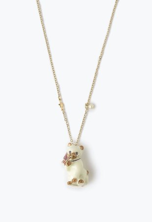 Cat Necklace Gold – Anna Sui