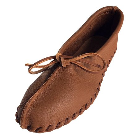 Women's Earthing Genuine Elk Hide Leather Ballerina Style Moccasins | The Earthing Store