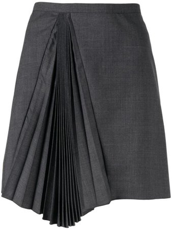 Nº21 Pleated Asymmetric Skirt | Farfetch.com