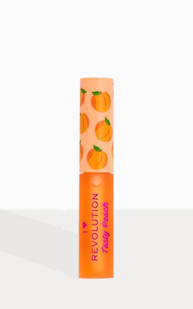I Heart Revo Tasty Peach Lip Oil Peach Juice | PrettyLittleThing