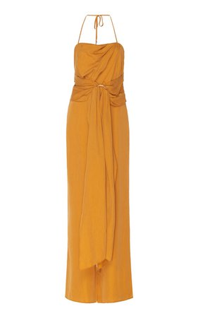 Hamilton Sunflower Wrap Jumpsuit by Significant Other | Moda Operandi