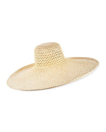 Lola Hats Pergola Woven Straw Sun Hat | Neiman Marcus