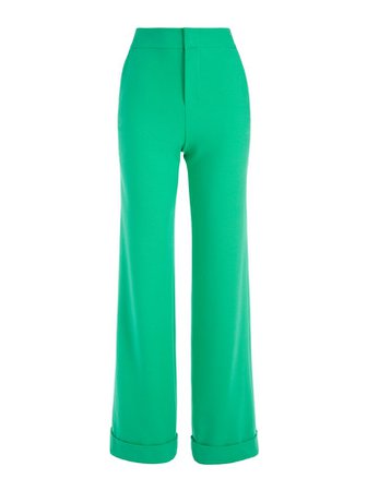 DYLAN HIGH WAISTED WIDE LEG PANT | Alice and Olivia