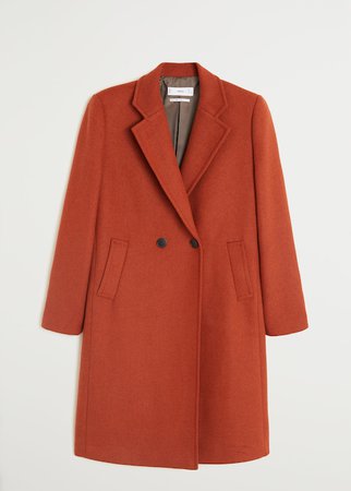 Checked structured coat - Women | Mango United Kingdom