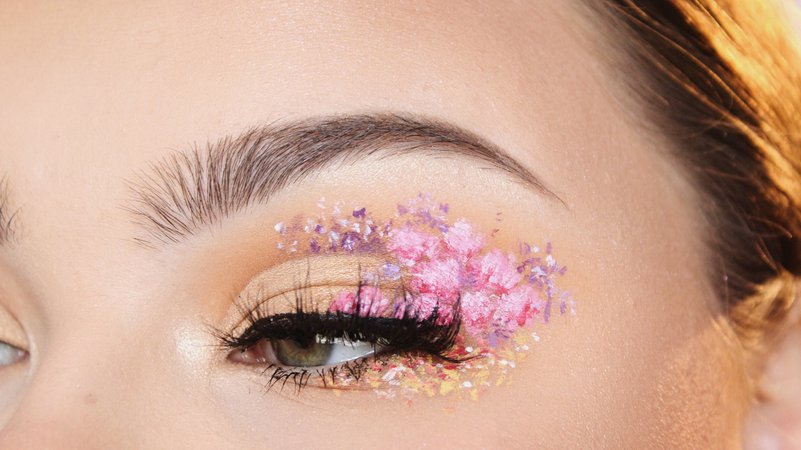 floral makeup - Google Search