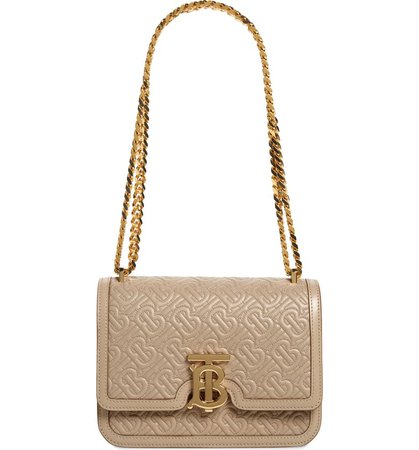 Burberry Small TB Quilted Monogram Lambskin Bag | Nordstrom