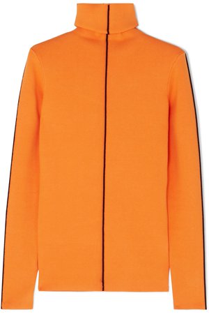 Victoria, Victoria Beckham | Ribbed-knit turtleneck sweater | NET-A-PORTER.COM