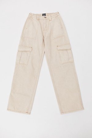 BDG High-Waisted Skate Jean – Sand | Urban Outfitters