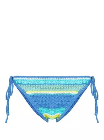GANNI Crochet Bikini Bottoms - Farfetch