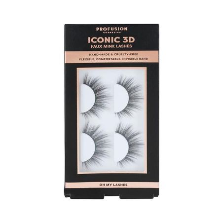 Iconic 3D Faux Mink Lashes Duo | Profusion Cosmetics