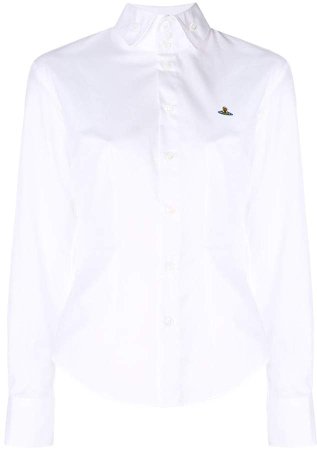 orb embroidered shirt