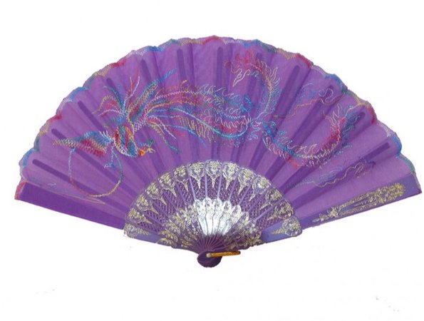 purple dragon fan