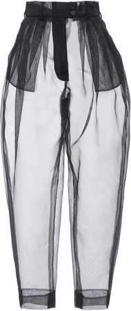 Dolce & Gabbana Sheer Wide-Leg Pants Size: 38