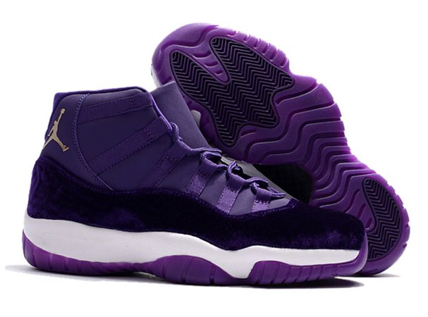 Purple Velvet Jordan 11