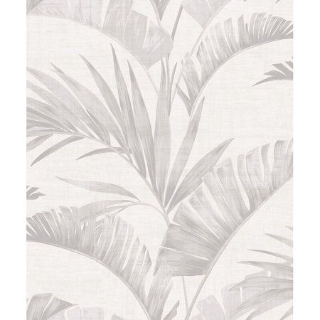 Bayou Breeze Sutton Banana Palm Chalk 33' L x 20.5" W Wallpaper Roll & Reviews | Wayfair.ca