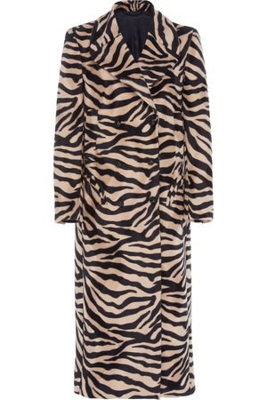 Blazé Milano Great Zebra-Print Long Coat