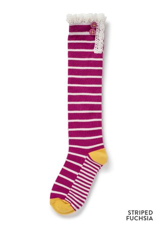Girls' Striped Socks - Matilda Jane Clothing