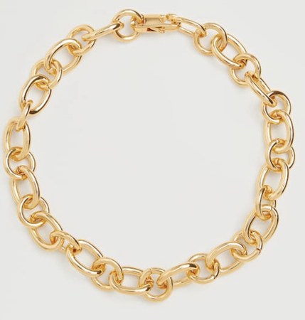 Mango Gold Chain Necklace