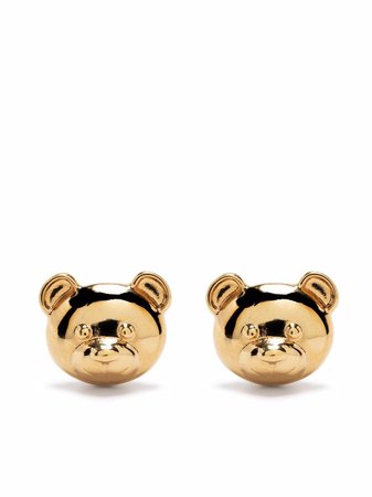 Moschino Small Teddy Bear Earring - Farfetch