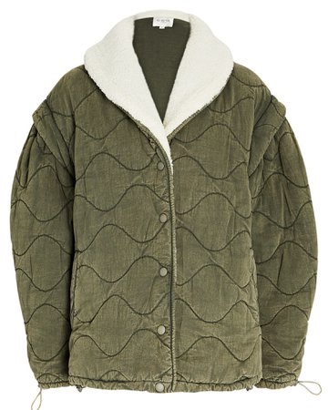 Sea Layla Quilted Cotton Puffer Jacket | INTERMIX®