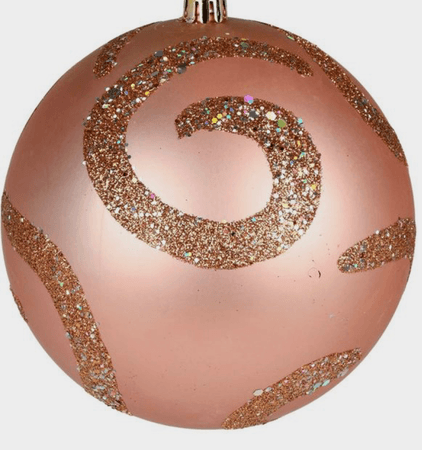 rose gold ornament