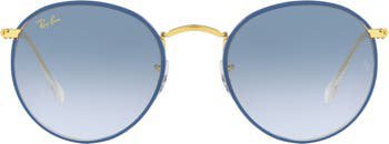 Ray-Ban Crystal Phantos 50mm Gradient Round Sunglasses | Nordstrom
