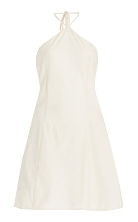 Jordana Linen-Blend Mini Dress By Cult Gaia | Moda Operandi