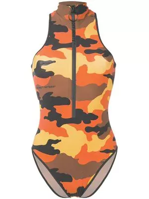 Off-White  Body mit Camouflage-Print