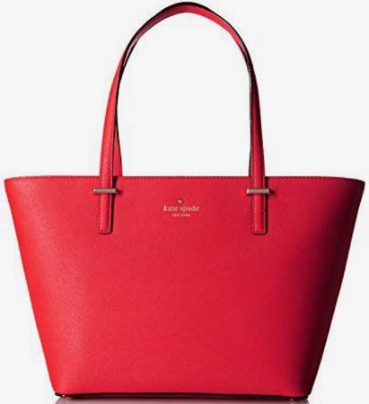 red kate spade purse tote