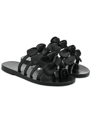 Hara Sandals with Satin Bows and Leather Gr. IT 41