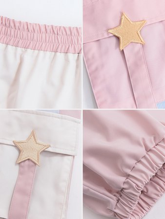 Card Captor Sakura Authorized Pink Sweatpants / Shorts by Mori Tribe