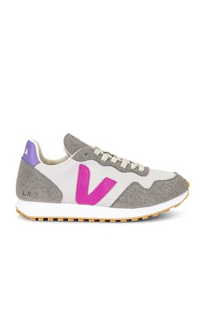 Veja SDU Sneaker in Light Grey & Ultraviolet | REVOLVE