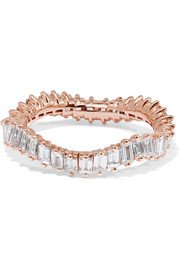 Suzanne Kalan | 18-karat rose gold, ruby and diamond ring | NET-A-PORTER.COM