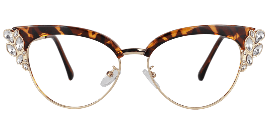 Hearn Cat Eye Tortoise Glasses - Full Frame - shop by type - eyeglasses