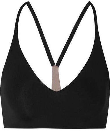 Skin - The Selby Reversible Bikini Top - Black