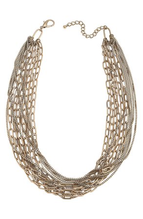 Canvas Jewelry Soren Layered Chain Necklace
