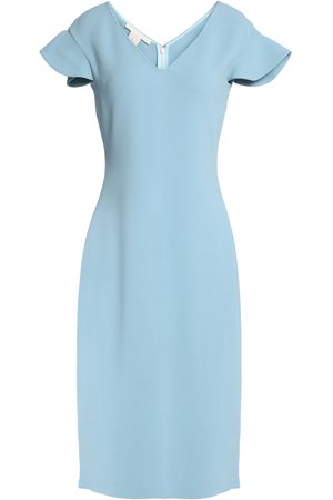 Fluted crepe dress | ANTONIO BERARDI | Sale up to 70% off | THE OUTNET