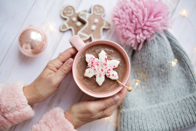 Pink Christmas Hot Chocolate - Free photo on Pixabay