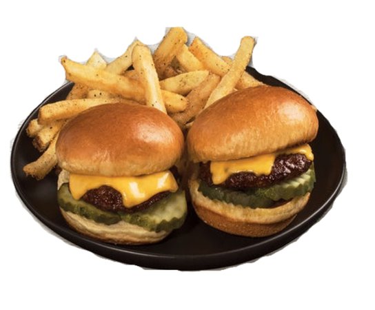 sliders and fries