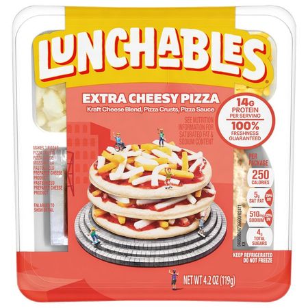 Oscar Mayer Lunchables Extra Cheesy Pizza - 4.2oz : Target