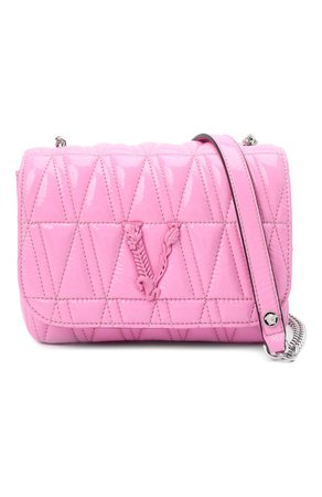 Женская розовая сумка virtus VERSACE — купить за 124500 руб. в интернет-магазине ЦУМ, арт. DBFH821/DNAPLT